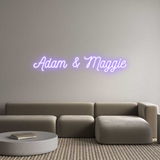 Custom Neon: Adam & Maggie