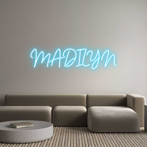 Custom Neon: MADILYN