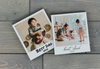 Personalized Father's Day Magnetic Polaroid, Best Dad Portrait 2022
