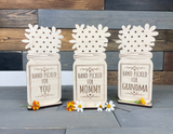 Personalized Picked For Mommy Flower Stand / Mother's Day Gift / Mommy Flowers / Flower Holder / Flower Vase / Mothers Day Flowers Gift