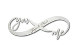 Engraved Infinity Cutout Sign