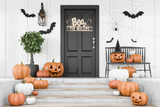 Seasonal Halloween Ghost Door Name Sign