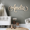 Custom Wood Name Sign | Personalized Baby Name Cutout | Nursery Wall Decor | Wedding Sign | Office Cutout Lettering | Wedding Decor