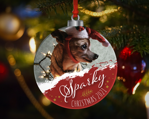 Family Pet Christmas Ornament 2021