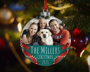 Family Lights Christmas Ornament 2021
