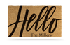 Hello Personalized Doormat | Personalized Housewarming Gift