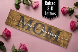 custom mother sign